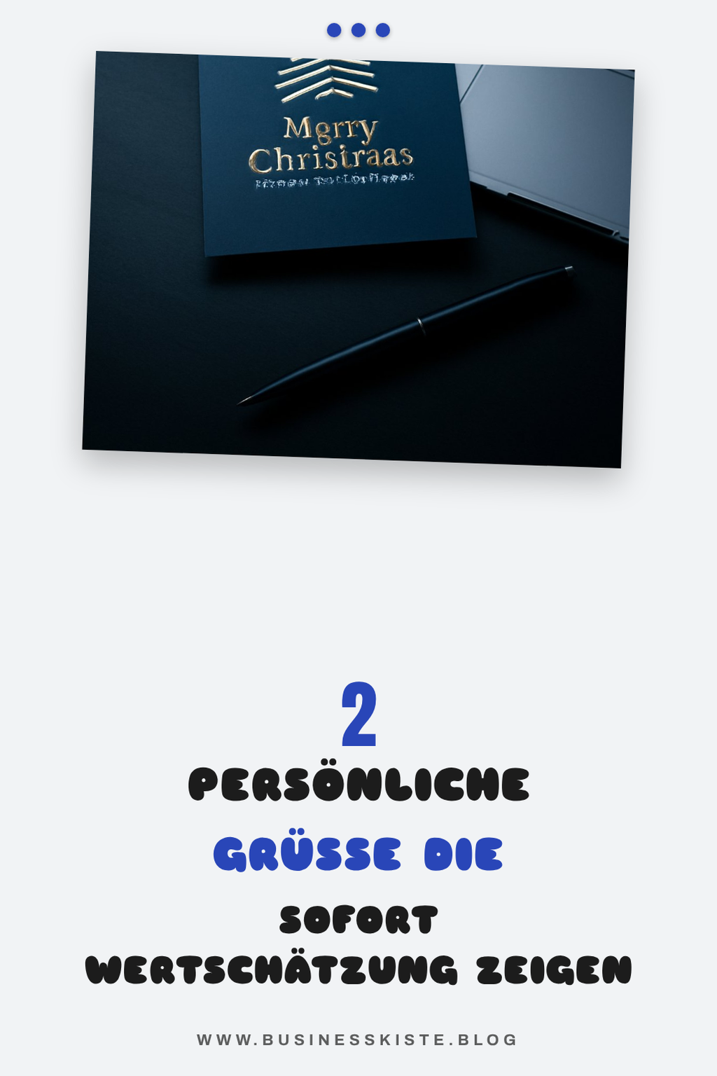 So schaffst du persönliche Feiertagsgrüße für deine Geschäftspartner