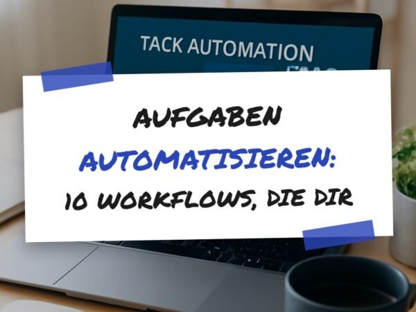 Aufgaben automatisieren: 10 Workflows, die dir Stunden sparen