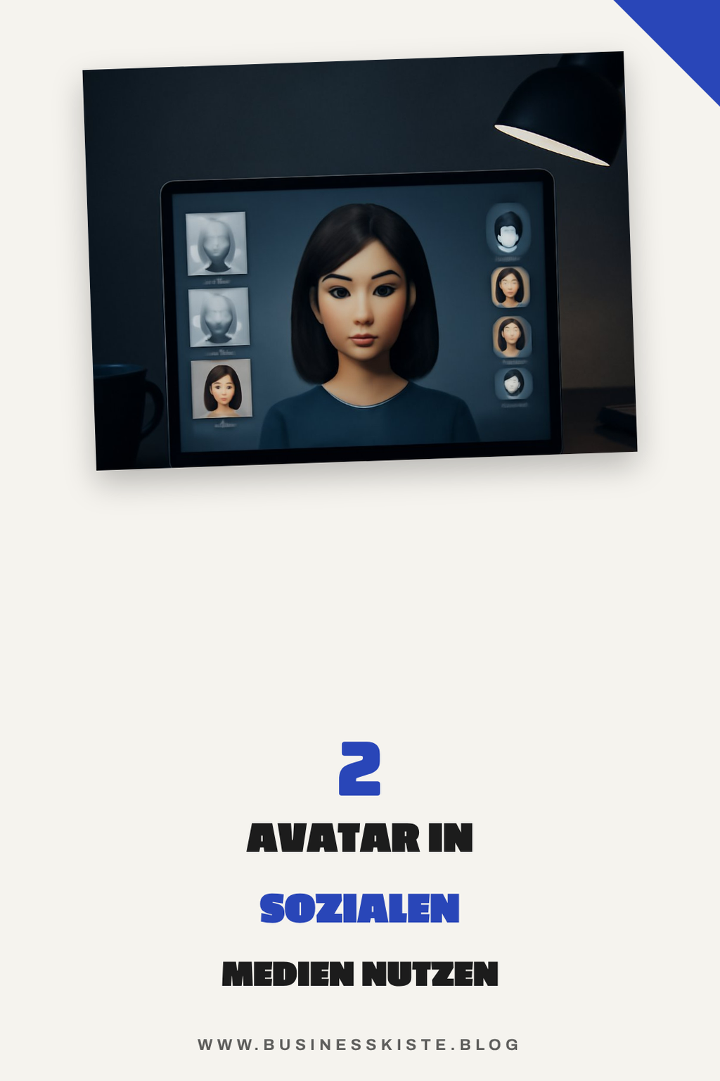 So integrierst du deinen Avatar in soziale Medien