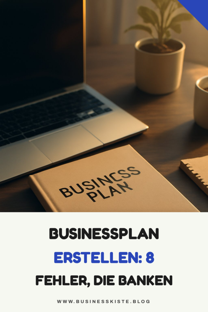 Businessplan erstellen: 8 Fehler, die Banken abschrecken