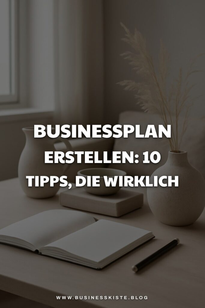 Businessplan erstellen: 10 Tipps, die wirklich funktionieren