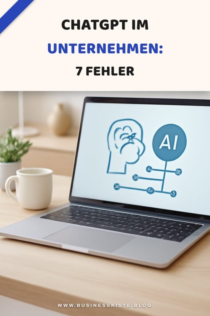 ChatGPT im Unternehmen: 7 Fehler mit teuren Folgen