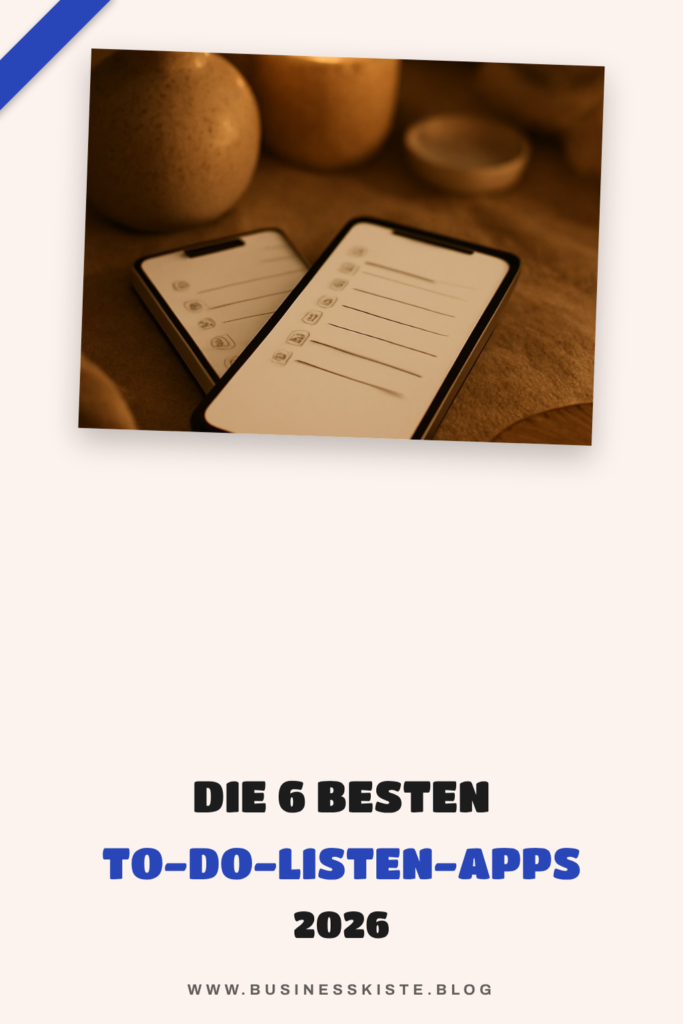 Die 6 besten To-do-Listen-Apps 2026 im Vergleich