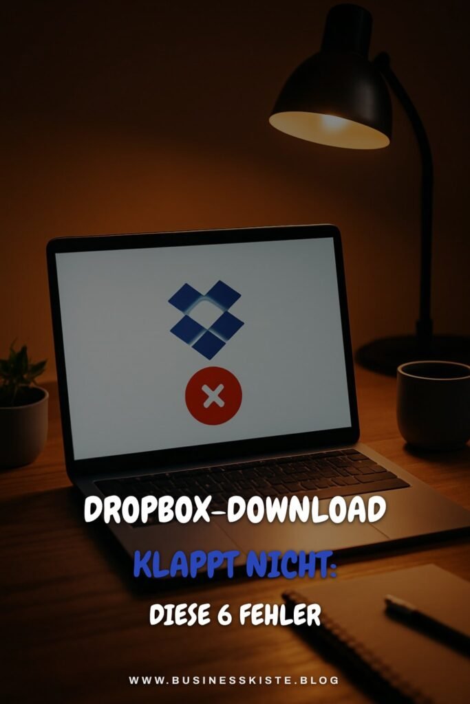 Dropbox-Download klappt nicht: Diese 6 Fehler blockieren dich