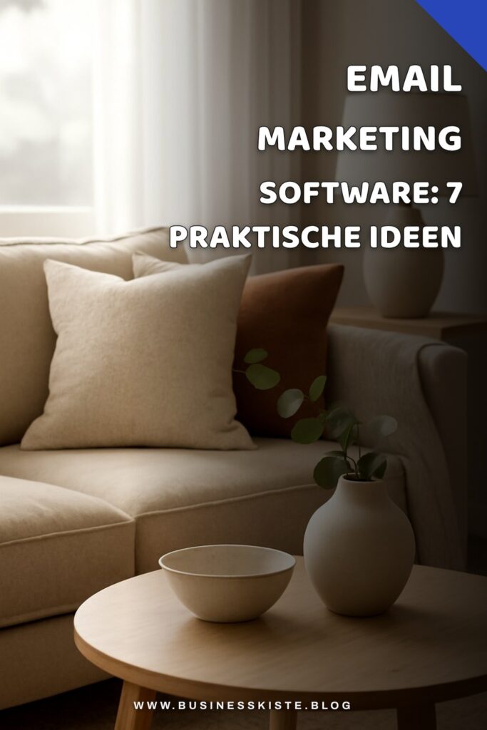 Email Marketing Software: 7 praktische Ideen für den Alltag