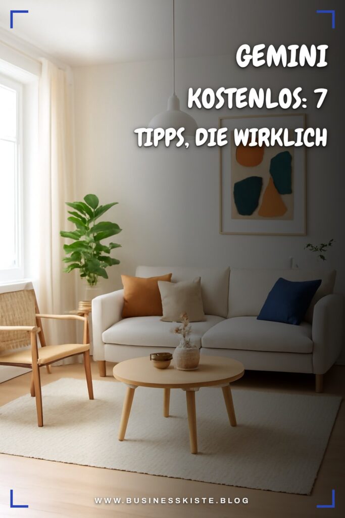 Gemini kostenlos: 7 Tipps, die wirklich funktionieren