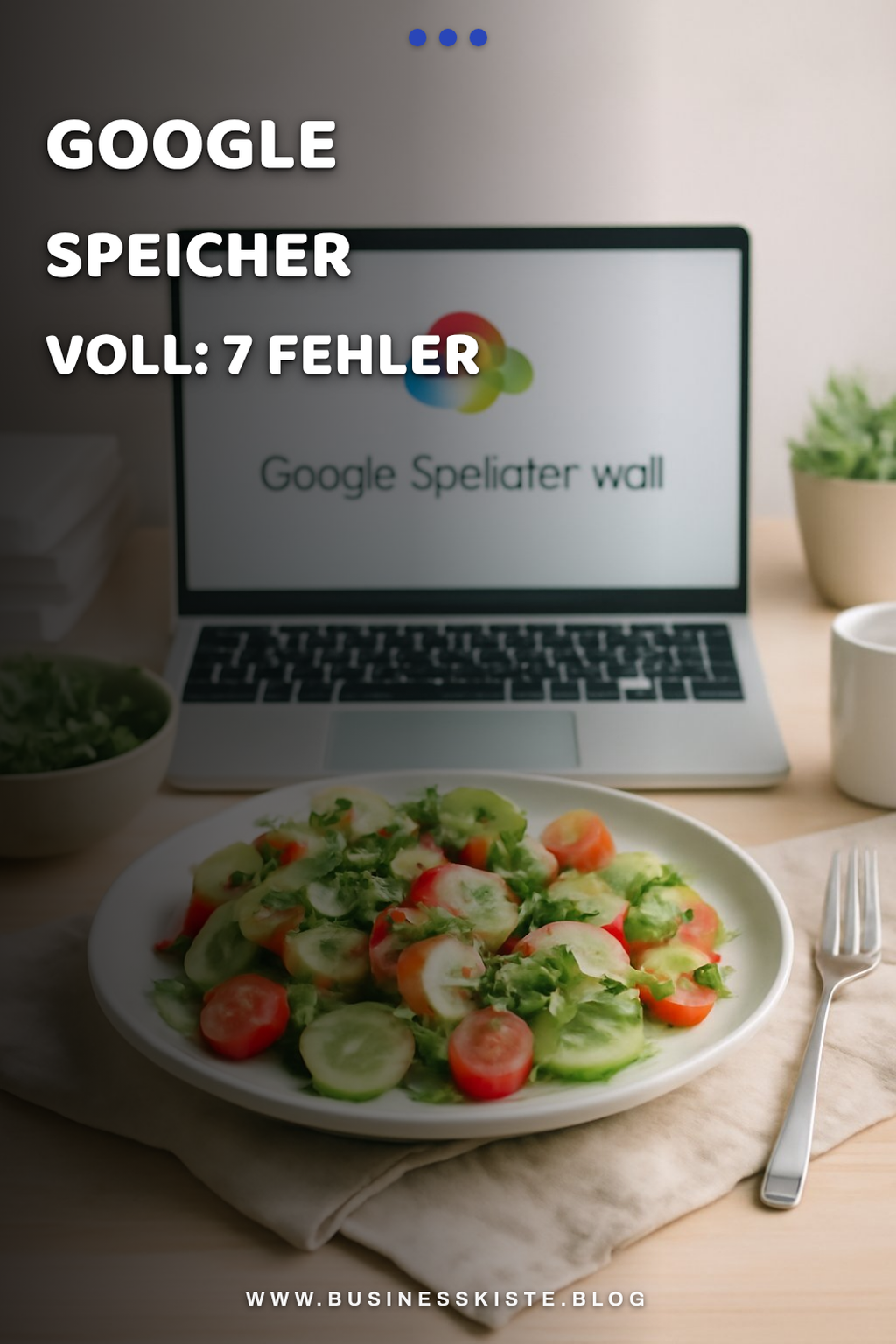 Google Speicher voll: 7 Fehler, die Platz fressen — Problem-Szenario
