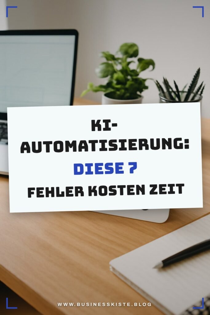 KI-Automatisierung: Diese 7 Fehler kosten Zeit und Geld