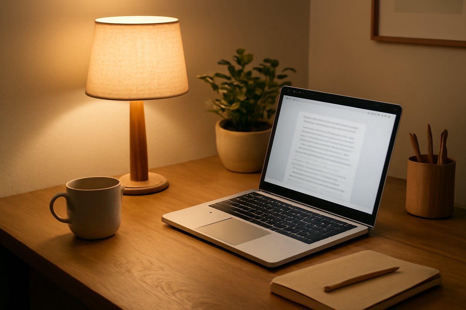 4 Homeoffice Produktiver Ideen zum sofort Nachmachen — Hero-Aufnahme