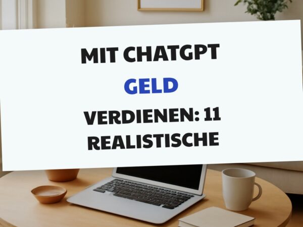 Mit ChatGPT Geld verdienen: 11 realistische Wege