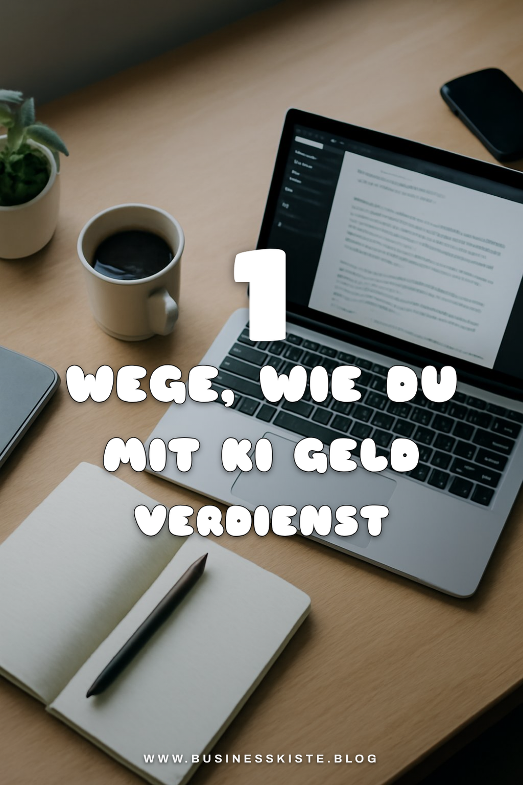 So verdienst du Geld mit KI-gestützten Texten