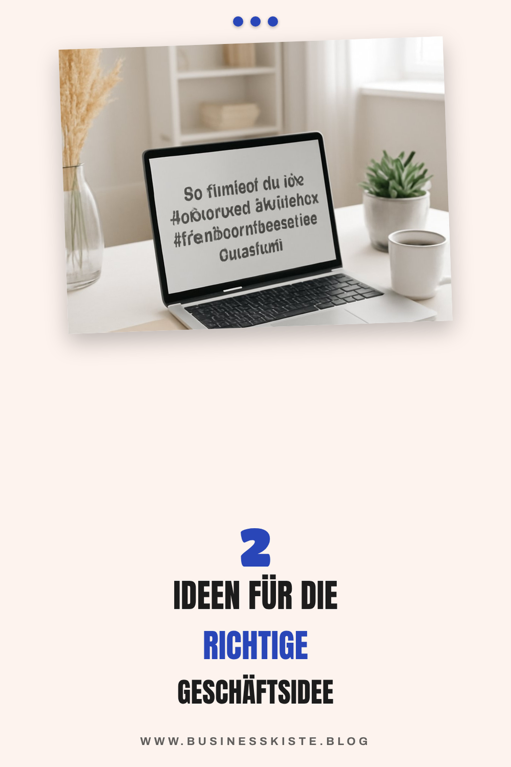 So findest du die richtige Geschäftsidee für nebenberufliches Gründen