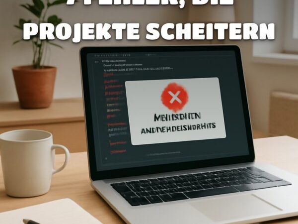 No-Code-Entwicklung: 7 Fehler, die Projekte scheitern lassen