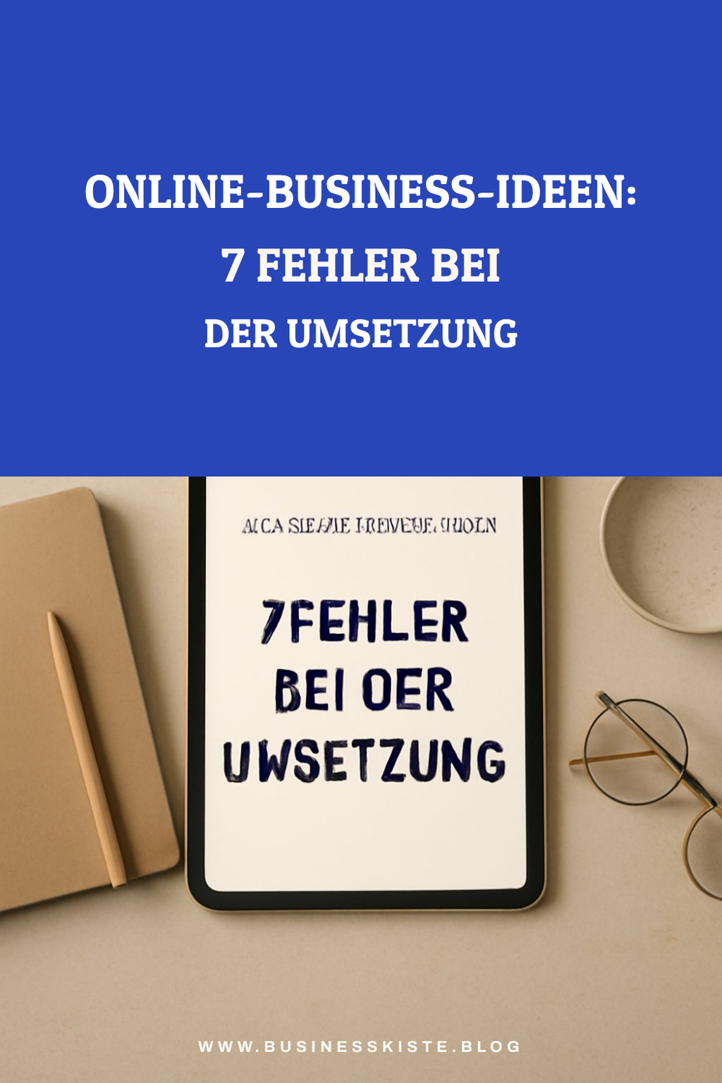 Online-Business-Ideen: 7 Fehler bei der Umsetzung — Problem-Szenario