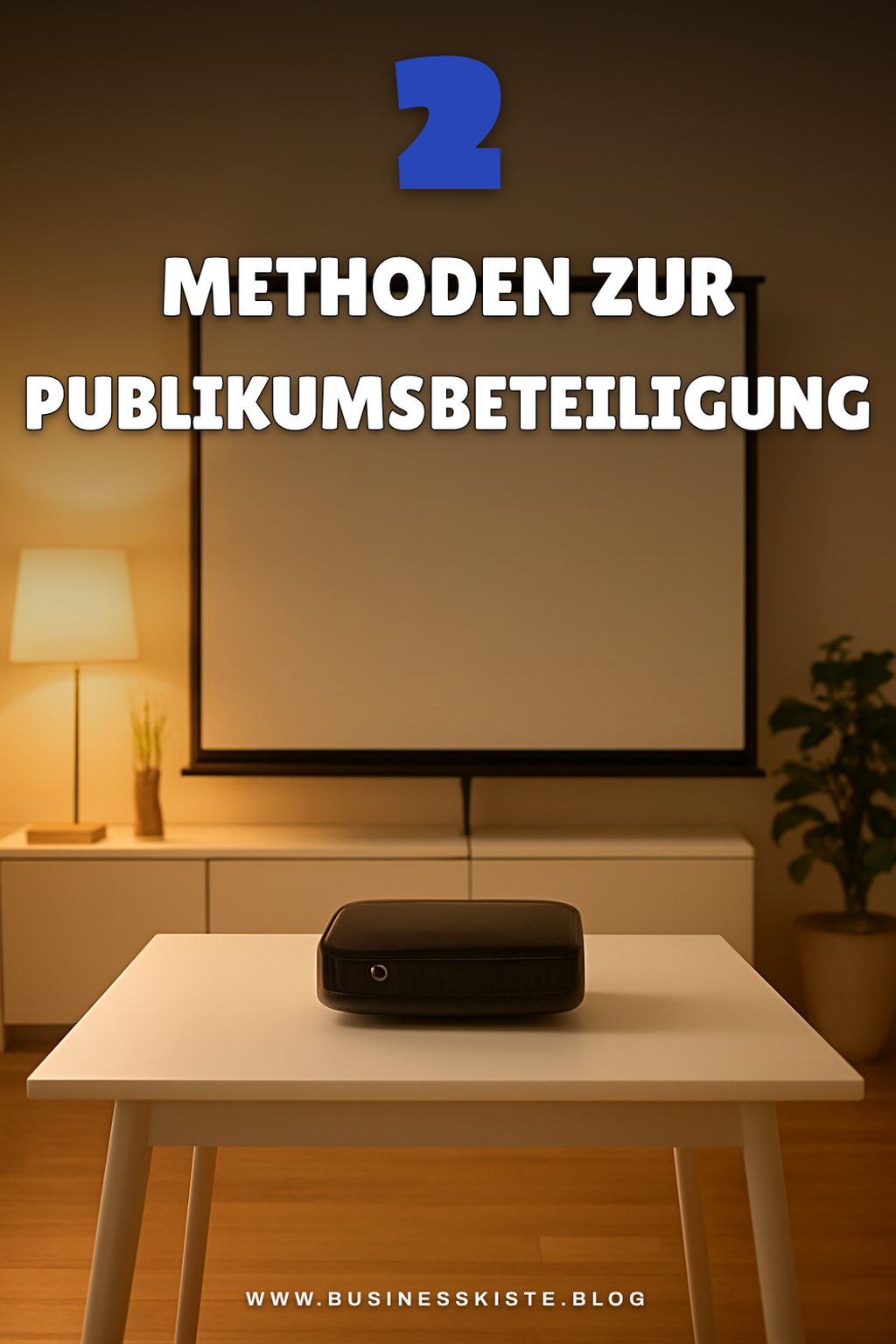 Das Publikum aktiv einbeziehen