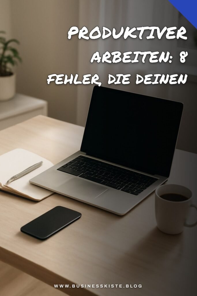 Produktiver arbeiten: 8 Fehler, die deinen Fokus killen