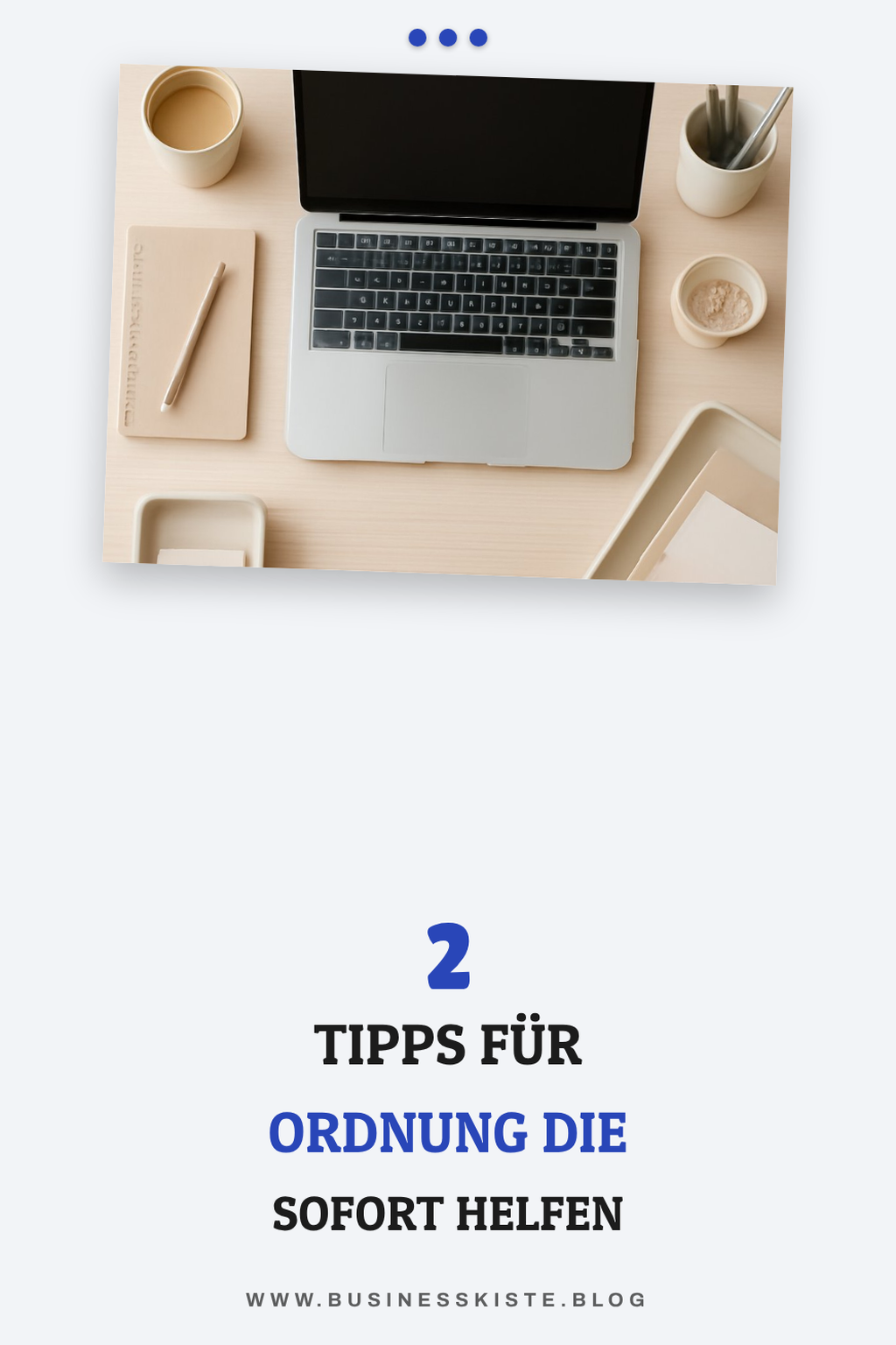 So schaffst du Ordnung am Arbeitsplatz im Homeoffice