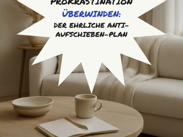 Prokrastination überwinden: Der ehrliche Anti-Aufschieben-Plan