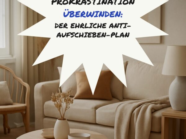 Prokrastination überwinden: Der ehrliche Anti-Aufschieben-Plan