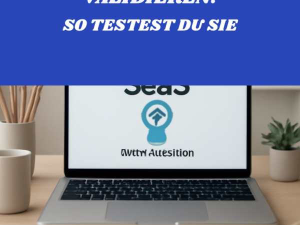 SaaS-Idee validieren: So testest du sie vor dem Start