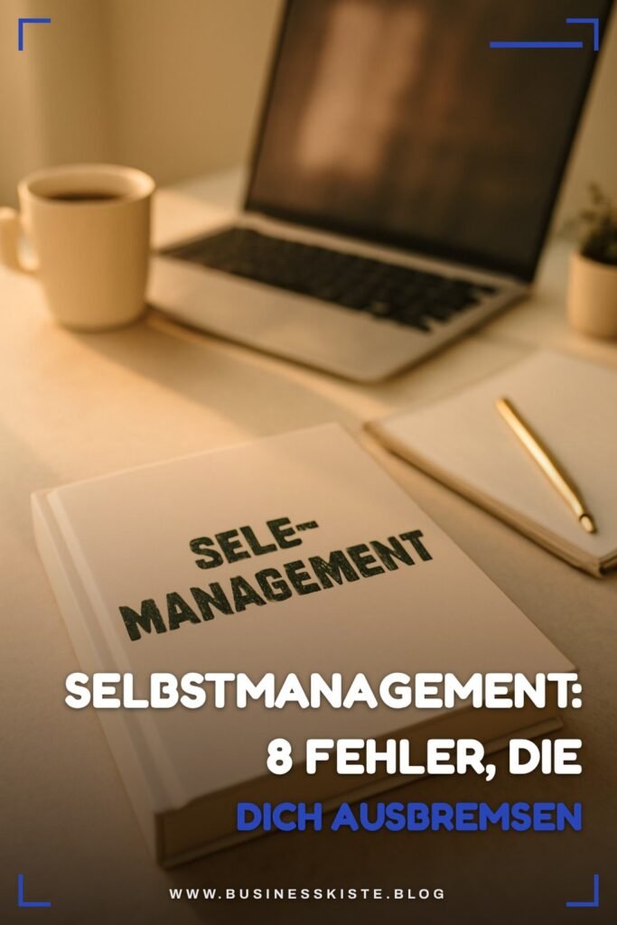 Selbstmanagement: 8 Fehler, die dich ausbremsen