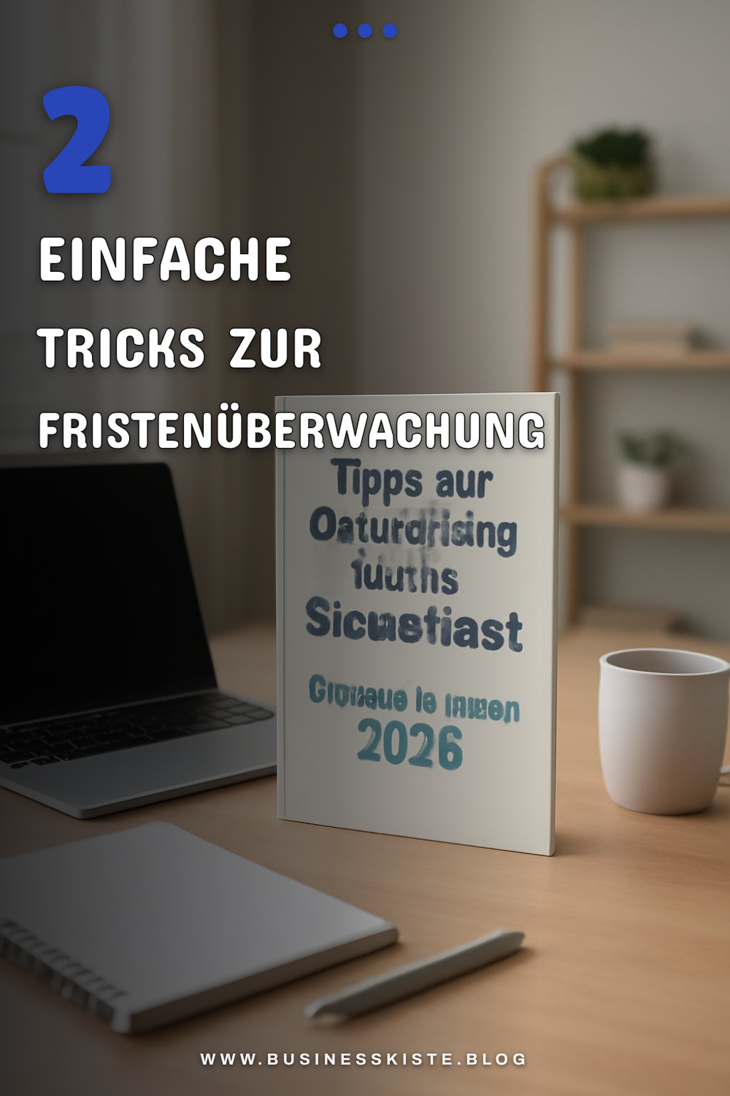 Fristen und Organisation im Blick behalten