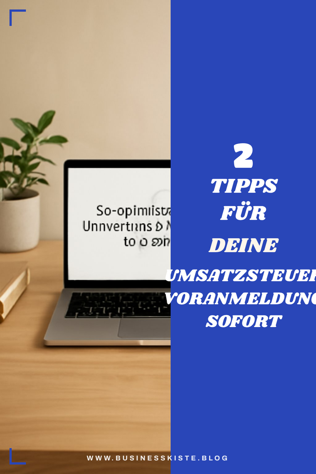 So optimierst du deine Umsatzsteuer Voranmeldung in 5 Schritten