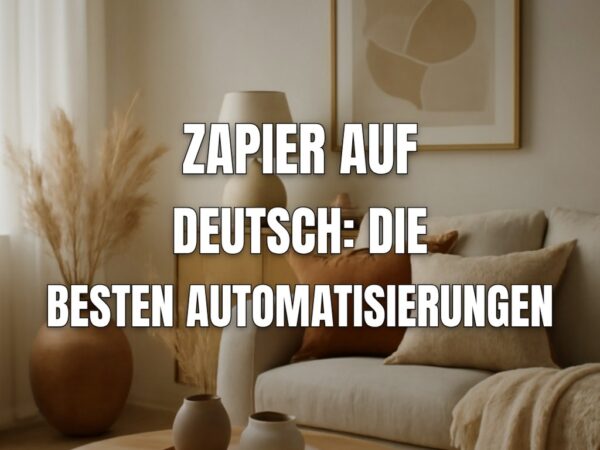 Zapier auf Deutsch: Die besten Automatisierungen für Selbstständige