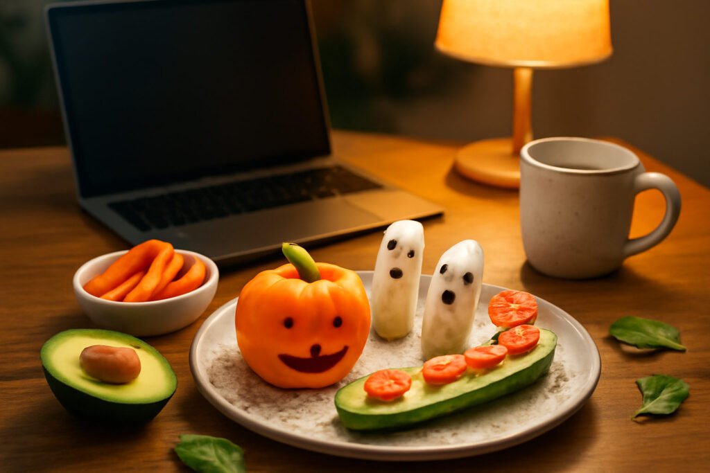 Gesunde Halloween Snacks fürs Homeoffice: was wirklich hilft