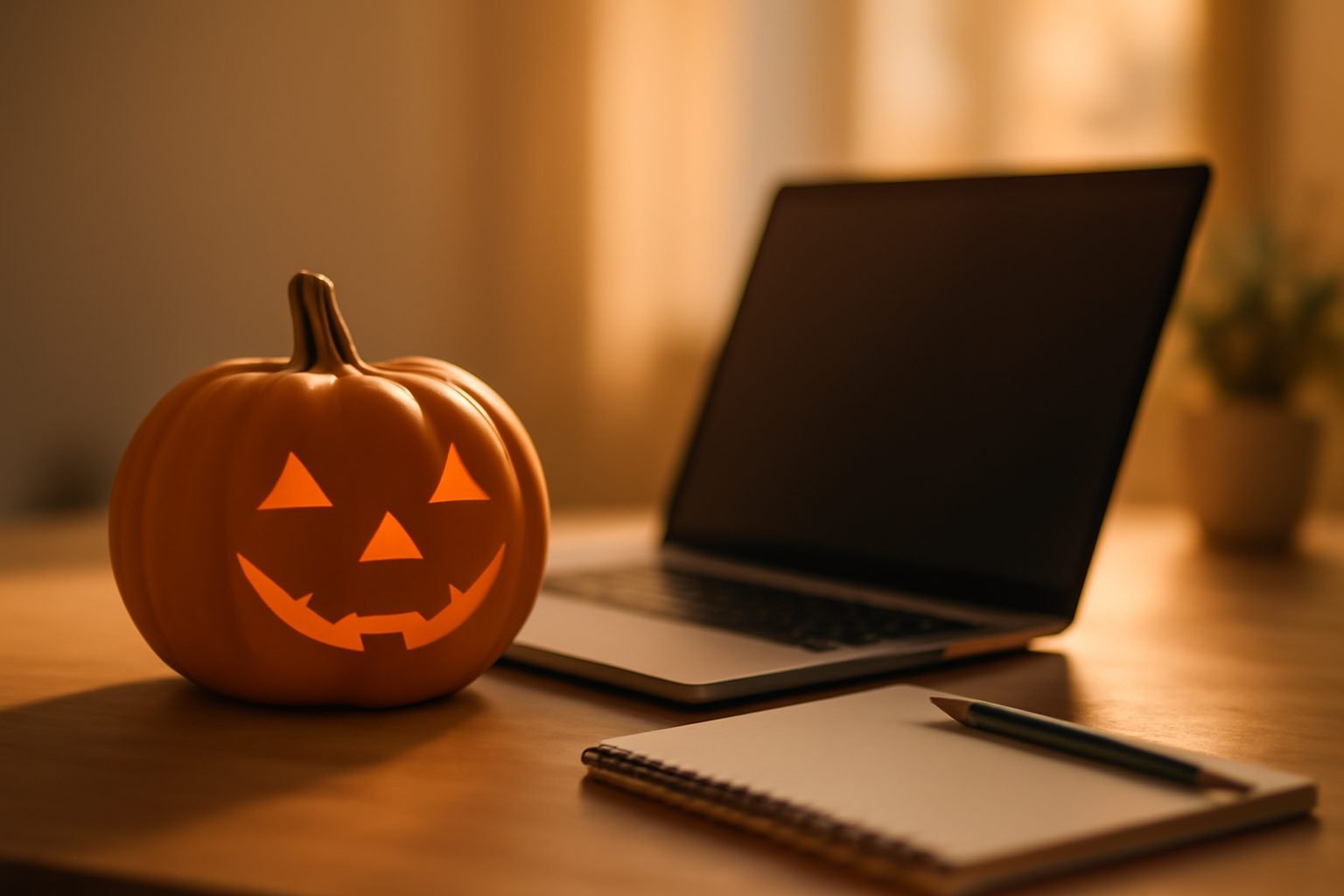 Halloween Deko Ideen fürs Homeoffice — günstig statt teuer