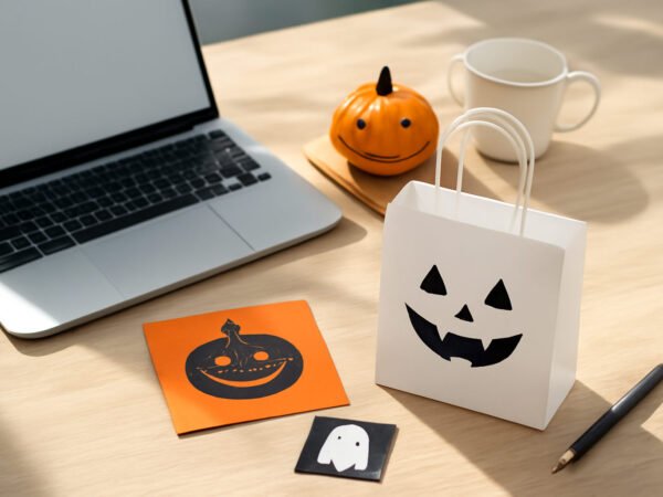 Halloween Give Aways für Kunden Ideen ohne teure Anschaffung