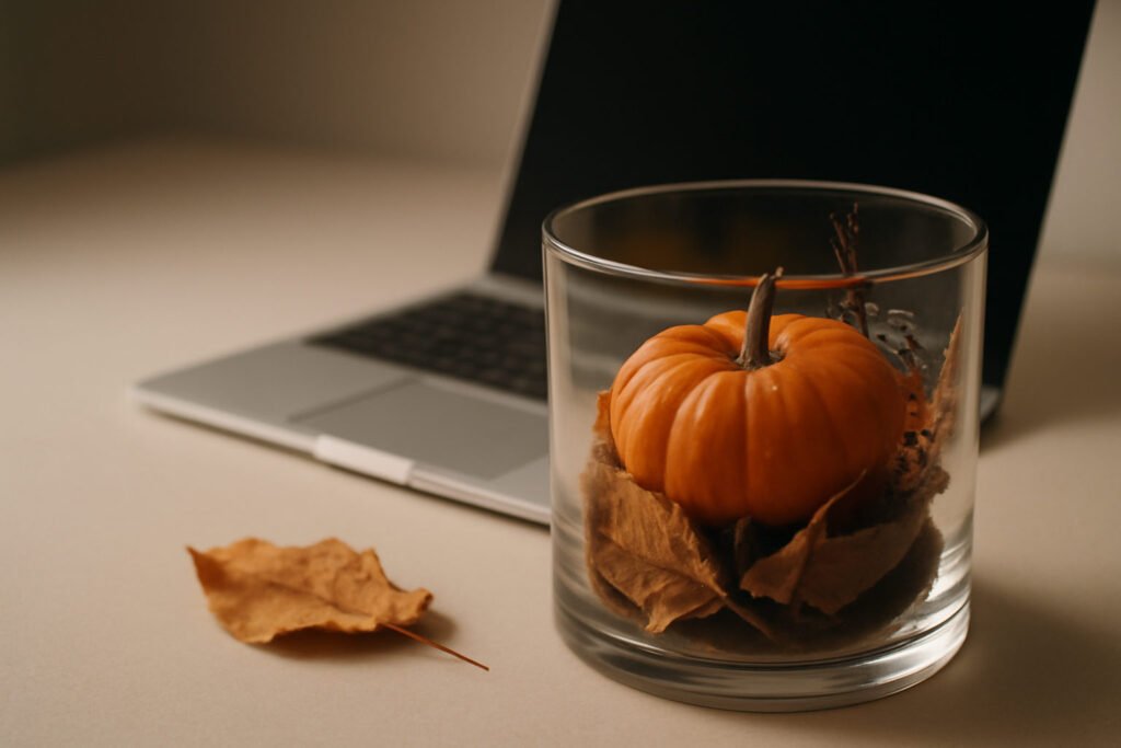 Herbstdeko im Glas für die Firma — woran es meistens liegt