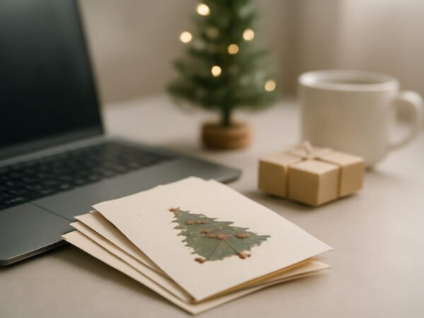 Hochwertige Weihnachtskarten für Firmen: einfach erklärt