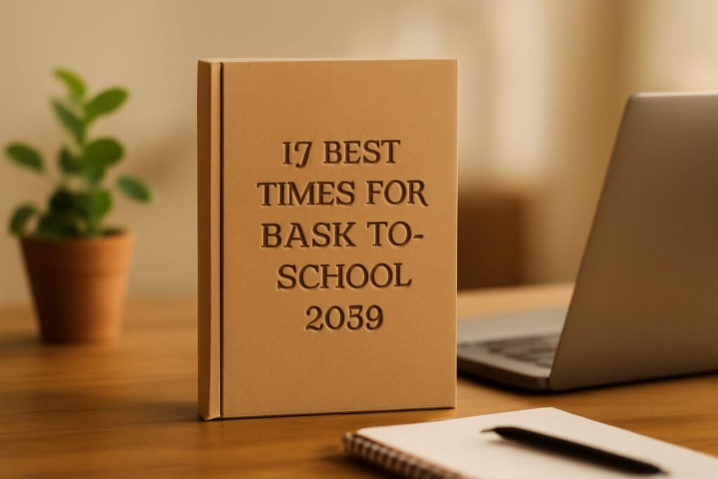 Die besten 4 Arbeitszeiten für den Schulstart 2026