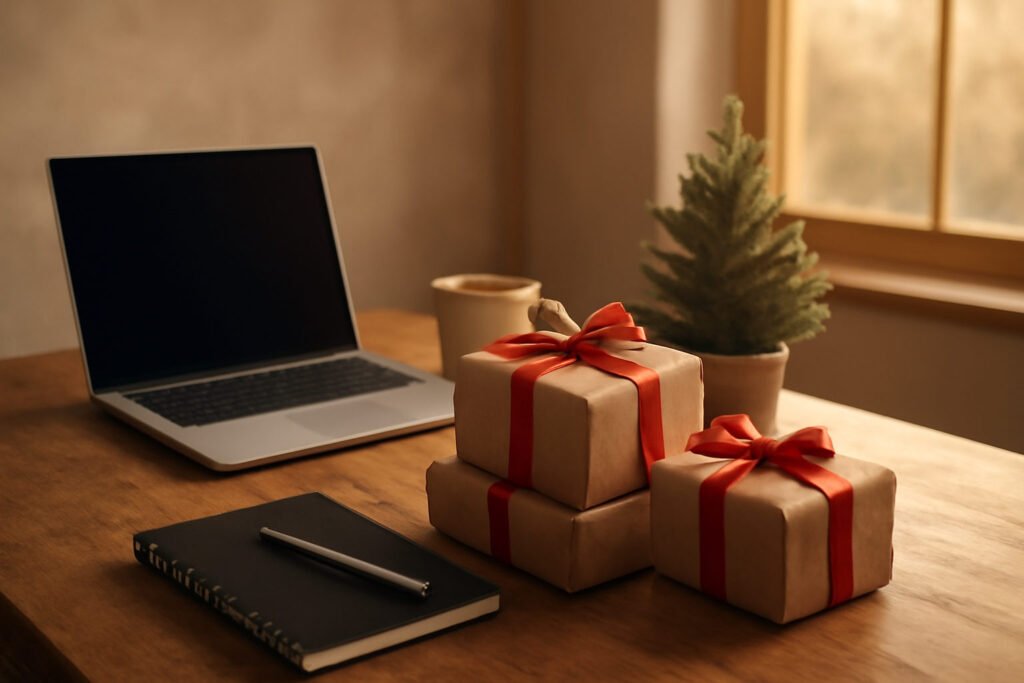 Selbst gemachte Weihnachtsgeschenke fürs Büro