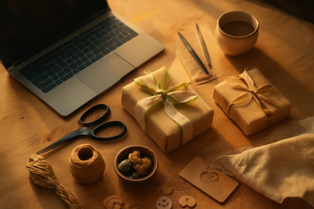 Weihnachten DIY Geschenke fürs Homeoffice