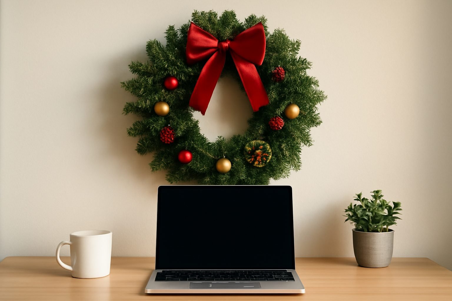Weihnachtsdeko Hauseingang für die Firma: einfach erklärt