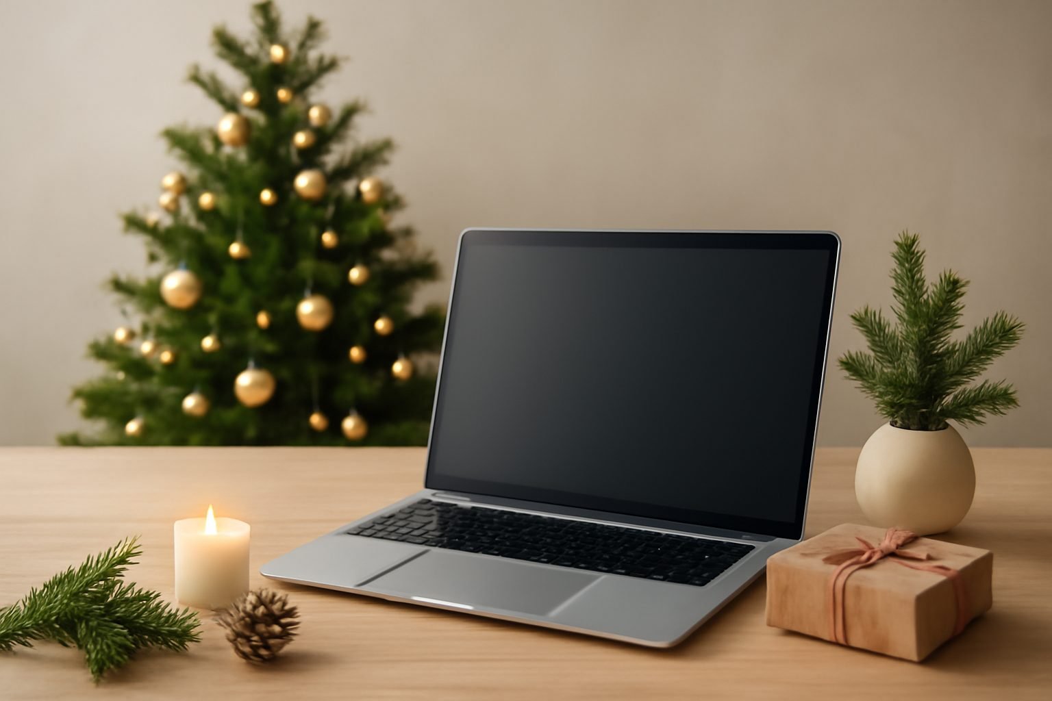 Weihnachtsdeko Ideen fürs Büro — günstig statt teuer